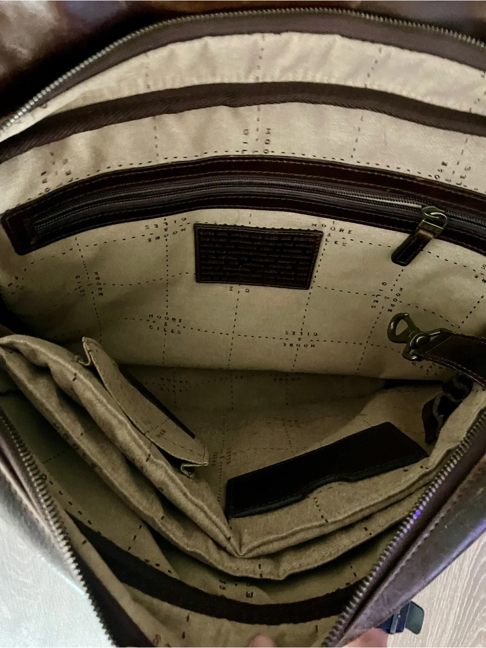 Moore + Giles Wynn Mail Bag - Brompton Brown